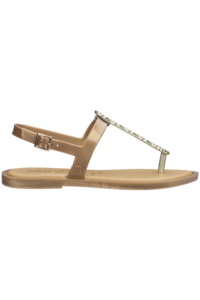 MELISSA SLIM SANDAL II AD zlaté