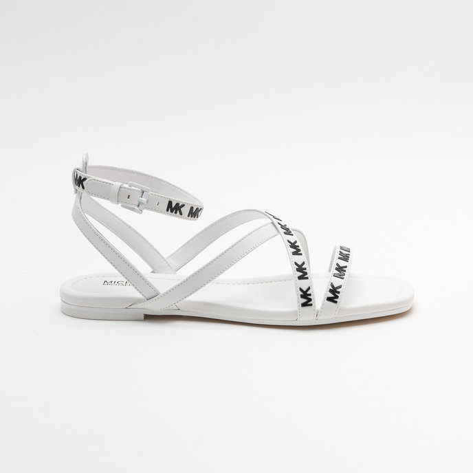 TASHA FLAT SANDAL bílé