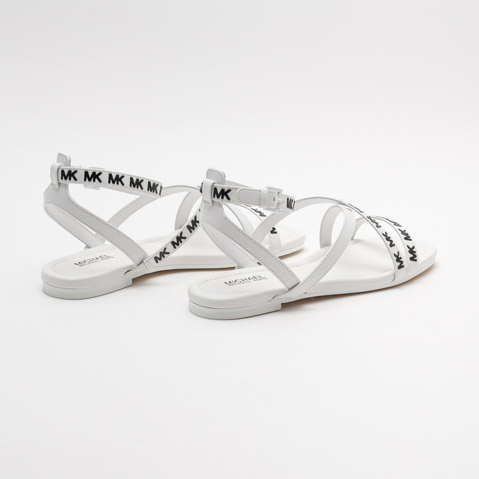 TASHA FLAT SANDAL bílé