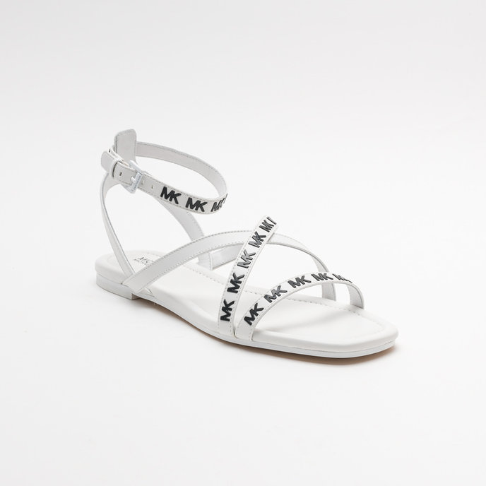 TASHA FLAT SANDAL bílé