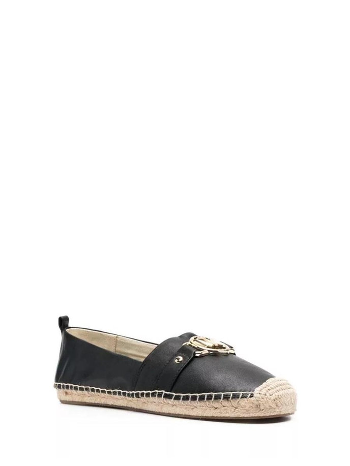 FLAT RORY ESPADRILLE černé