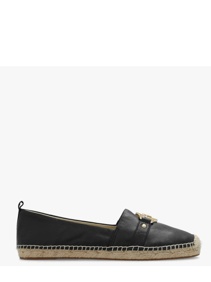 FLAT RORY ESPADRILLE černé