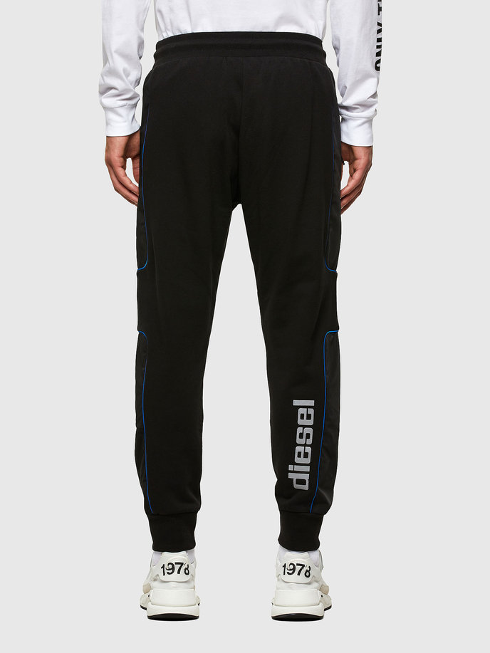 PLAIM TROUSERS černé