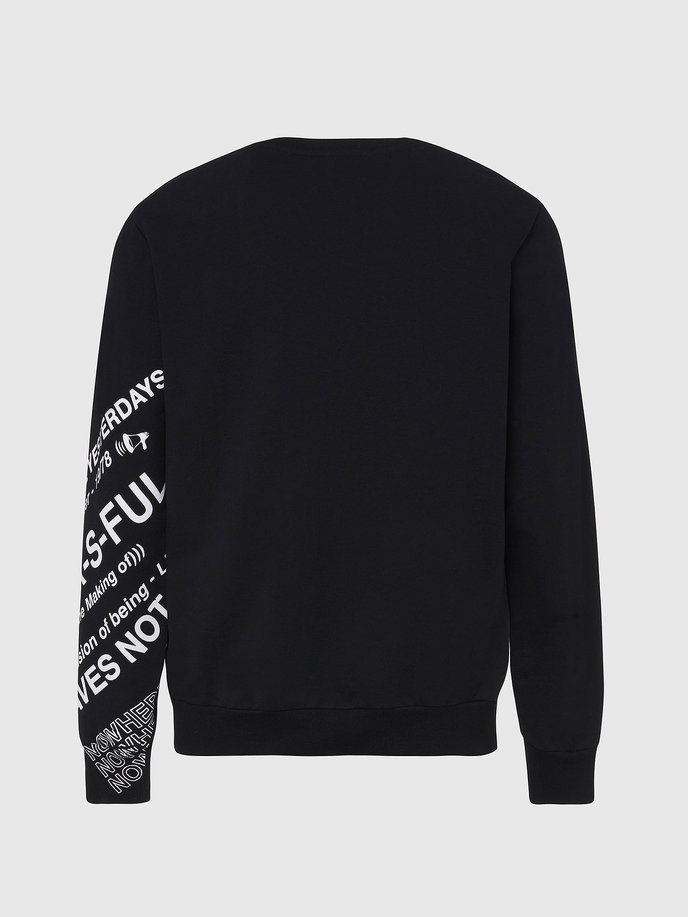 SGIRKFOLDED SWEATSHIRT černá