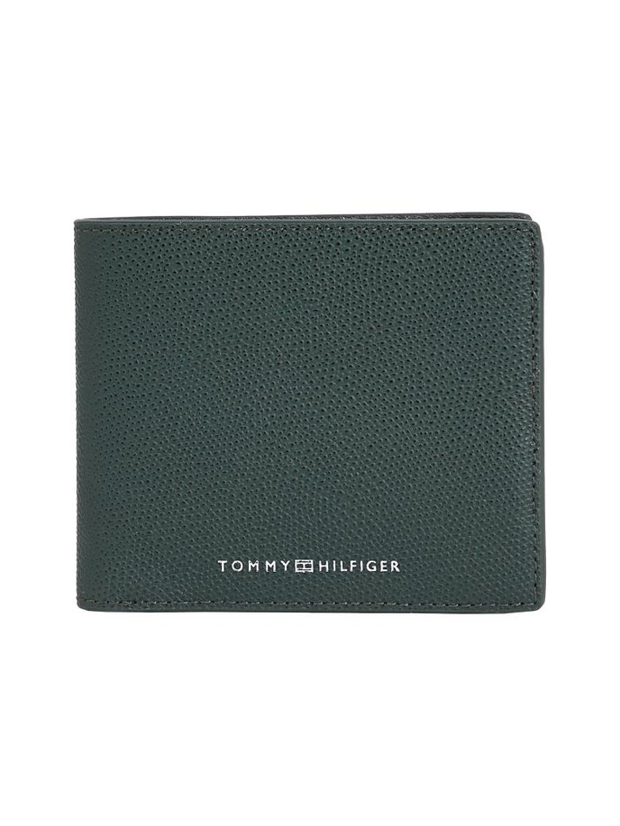 BUSINESS LEATHER CC AND COIN zelená
