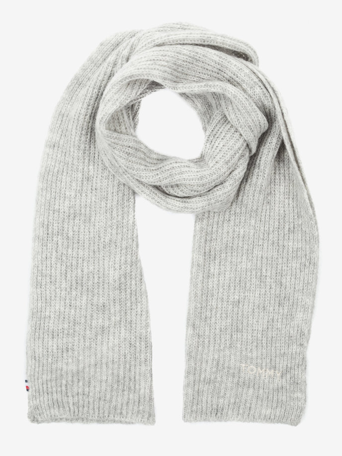 EFFORTLESS SCARF sivá