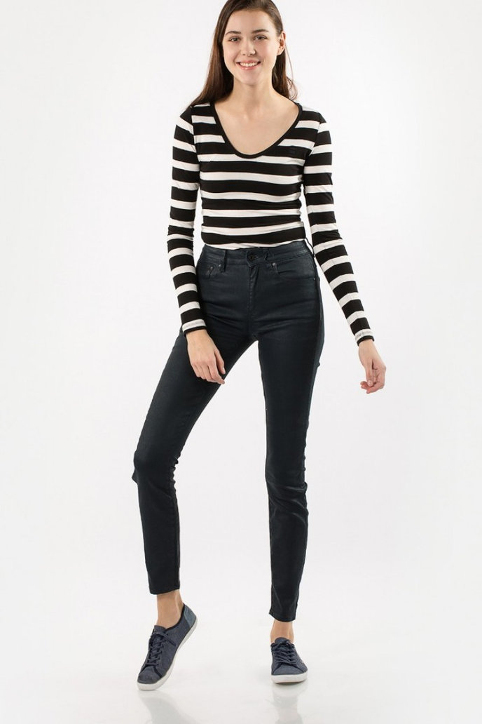 G-STAR 3301 High Skinny Wmn NEW modré