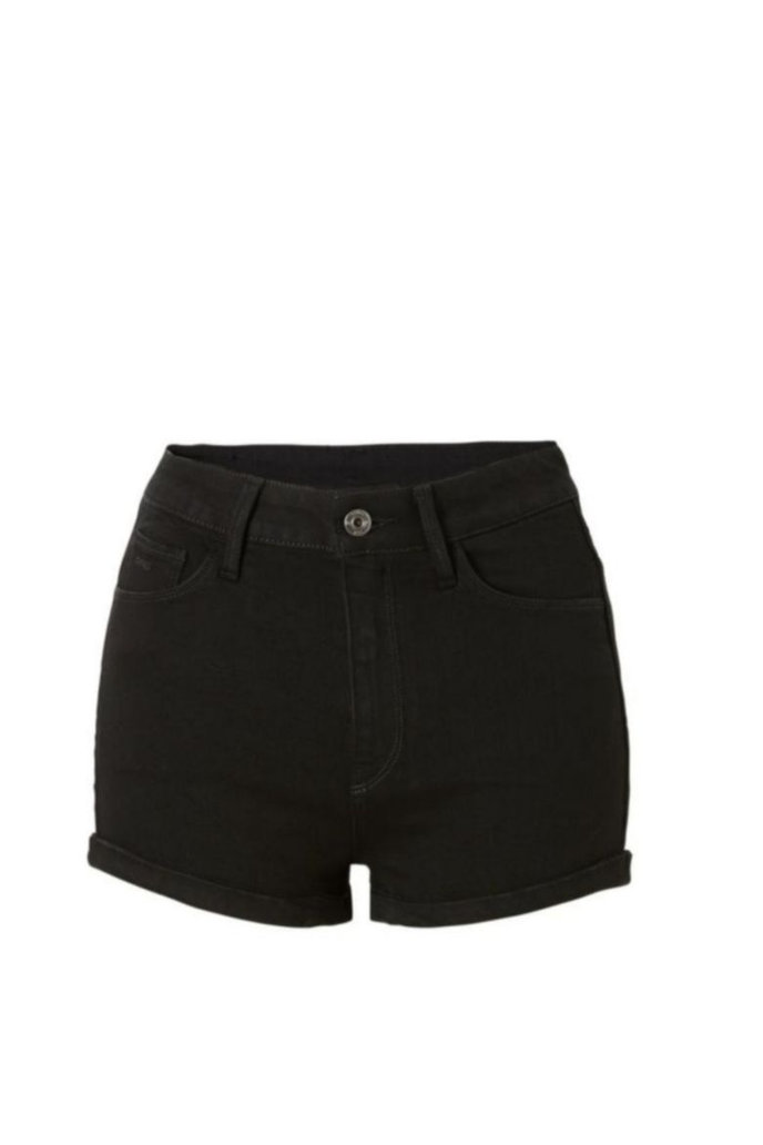 3301 Ultra High Short tu Wmn černé