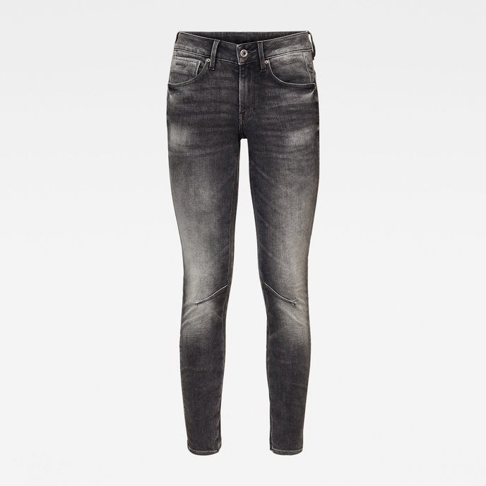 Arc 3D Mid Skinny Wmn černé