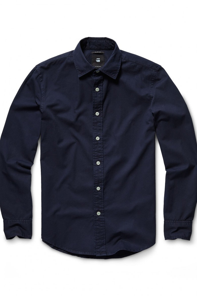 G-STAR Bristum shirt l/s tmavě-modro černá