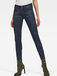 G-STAR Lynn Zip Mid Skinny Ankle Wmn NEW tmavěmodré