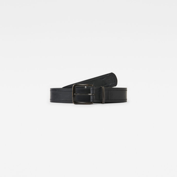 G-STAR Drego deboss belt čierny