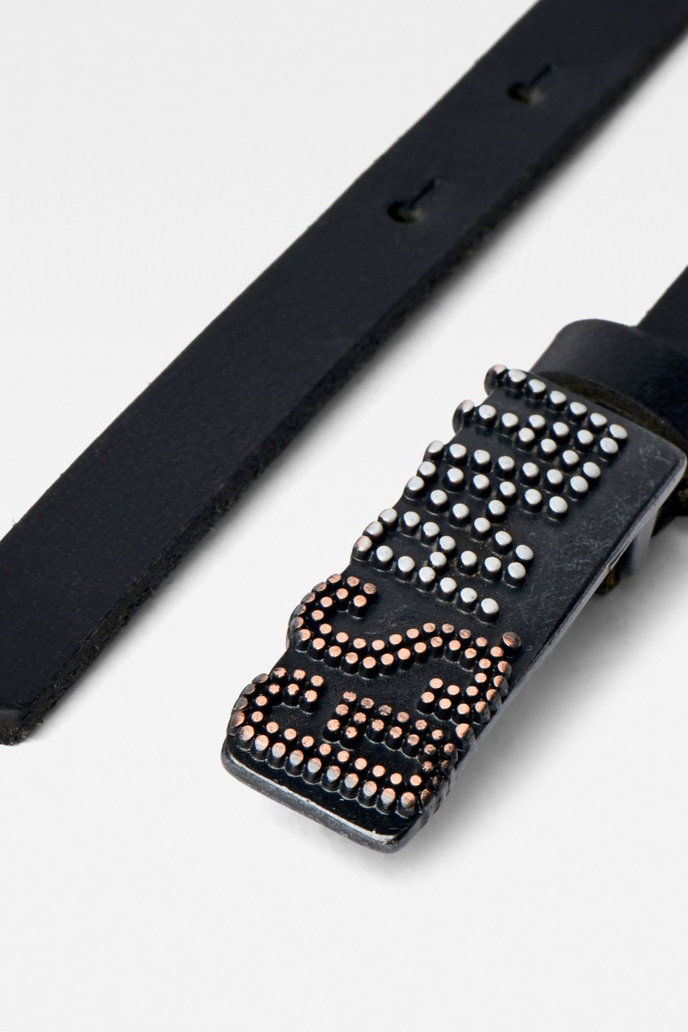 Dorala stud pin belt černý