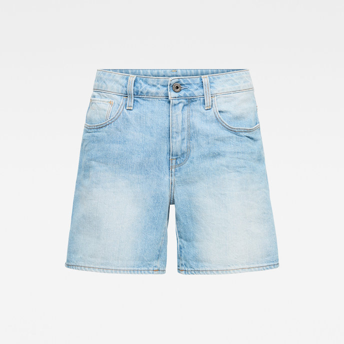 3301 High Boyfriend Short Wmn světlemodré