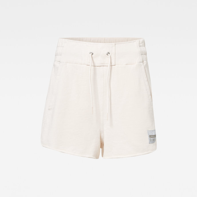 High waist sw short wmn bílé