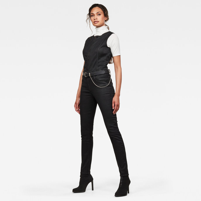 Lynn type 30 jumpsuit wmn s\less černý