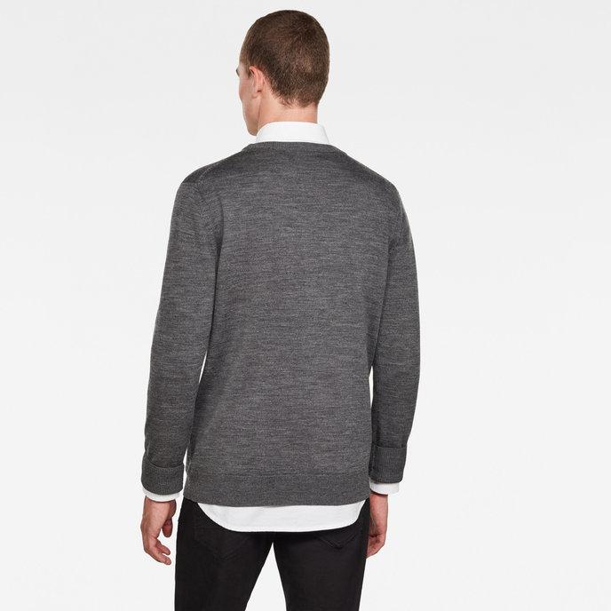 Premium Basic Knit r l\s šedý