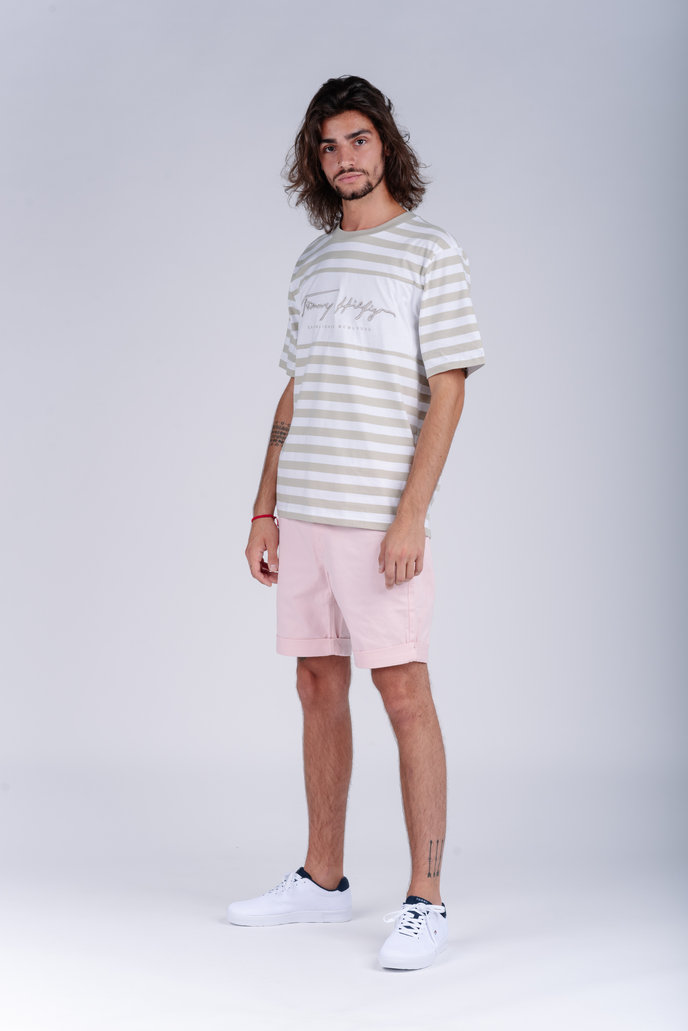 TJM ESSENTIAL CHINO SHORT růžové