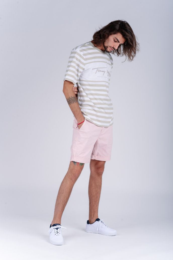 TJM ESSENTIAL CHINO SHORT růžové