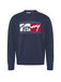 TJM BRANDED SWEATER modrý