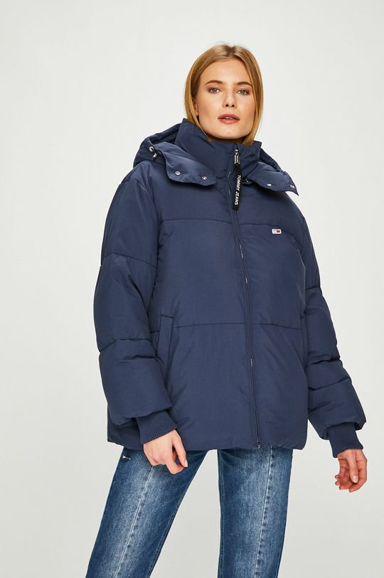 TJW OVERSIZED PUFFA JACKET tmavomodrá