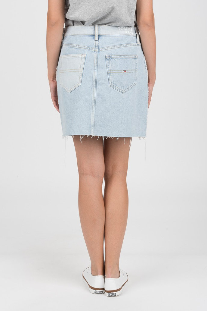 SHORT DENIM SKIRT BRGHTL světle modrá