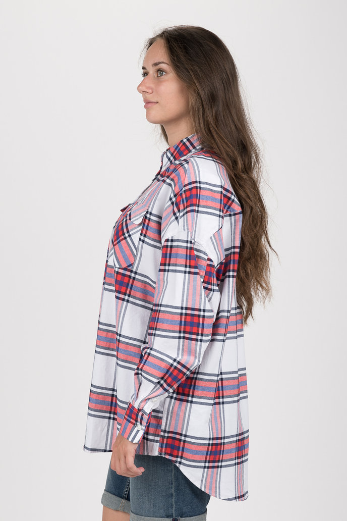 TJW MODERN CHECK SHIRT vícebarevná