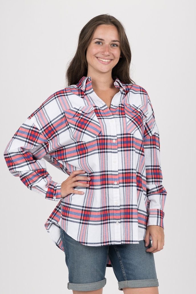 TJW MODERN CHECK SHIRT vícebarevná