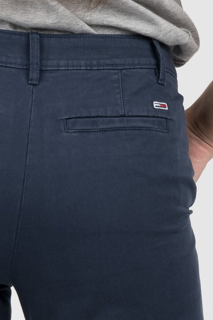 TJW ESSENTIAL SLIM GMD CHINO tmavomodré