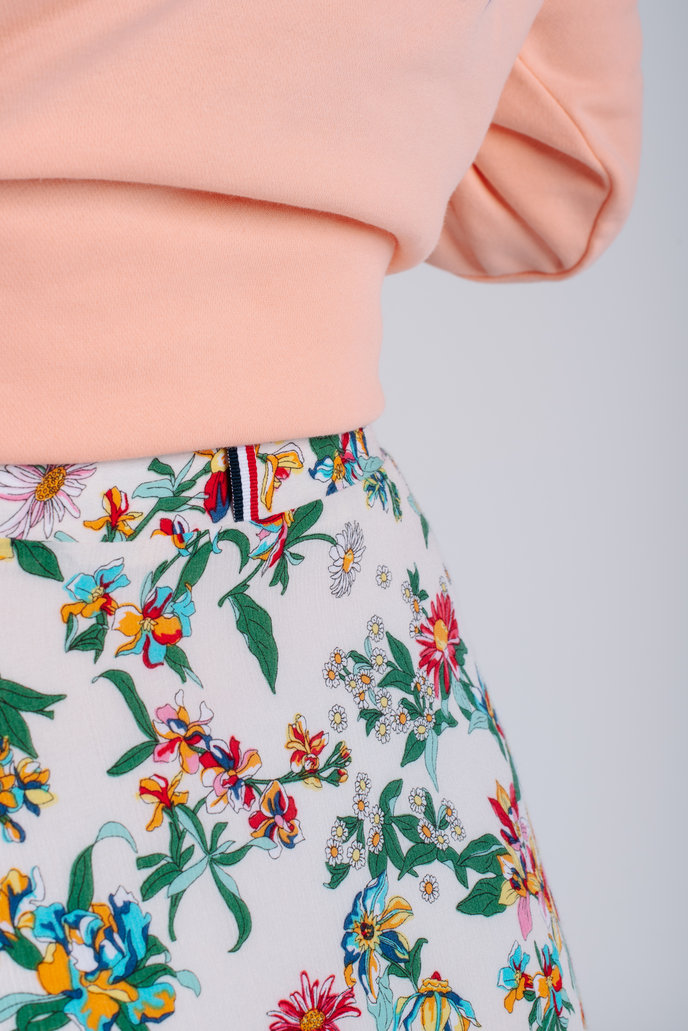 TJW SUMMER MIDI SKIRT béžová