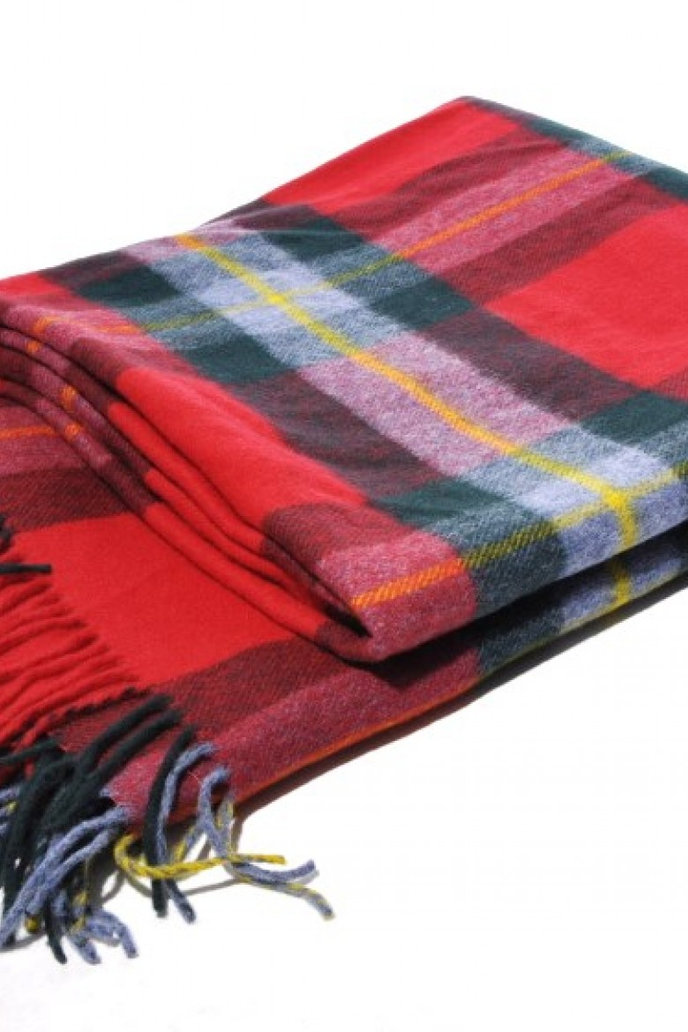 MACLAINE BLANKET červená