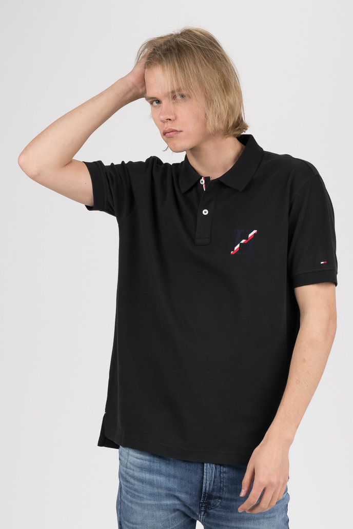 WCC STRUCTURED REGULAR POLO černé