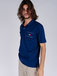 TOMMY FLAG HILFIGER REG POLO modré