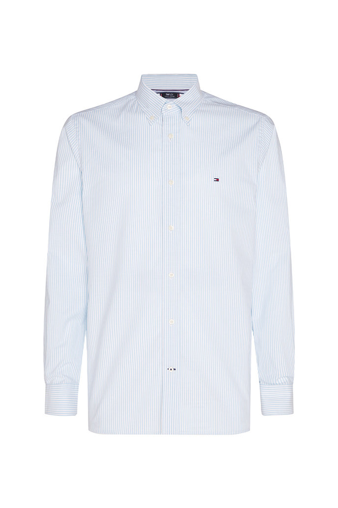 FLEX REFINED OXFORD STRIPE SHIRT světlemodrá