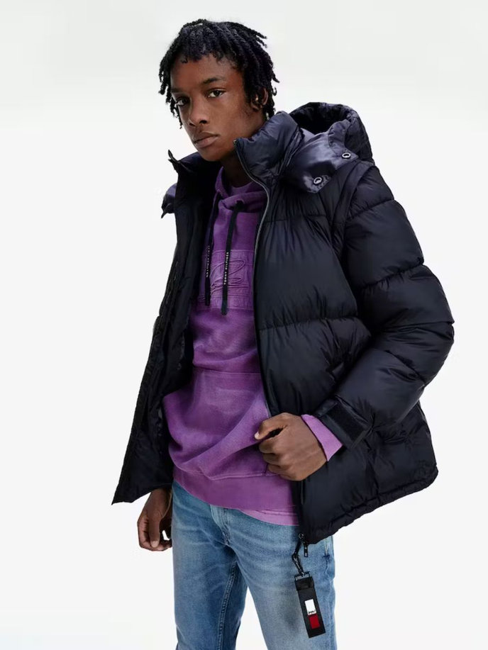 LH MODULAR PUFFER JACKET černá