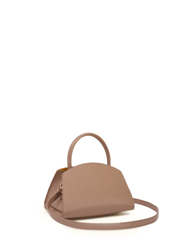 FURLA GENESI MINI TOTE hnědá