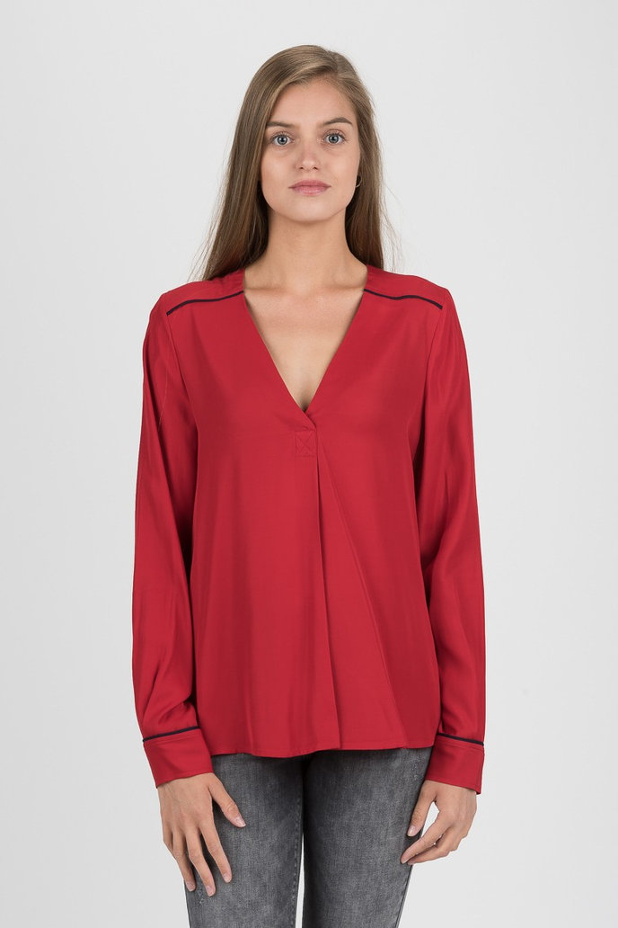 HERMOSA BLOUSE LS červená