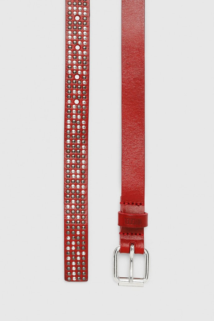 BMINISTUD belt tmavočervený