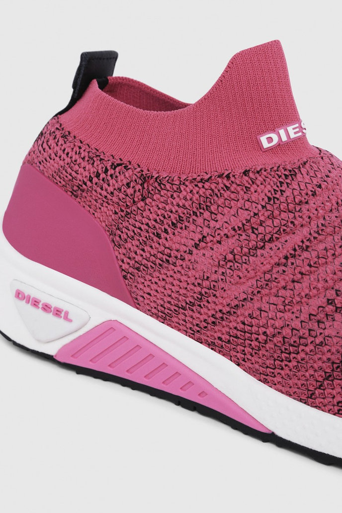 DIESEL S.P.A., BREGANZE SKB SKB ATHL SOCK W sneakers - růžové