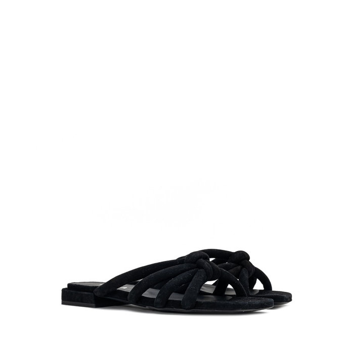 ESSENTIAL SANDAL T. 20 - CAMOSCIO černé