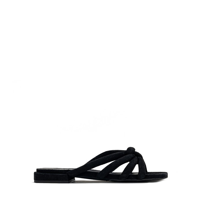 ESSENTIAL SANDAL T. 20 - CAMOSCIO černé