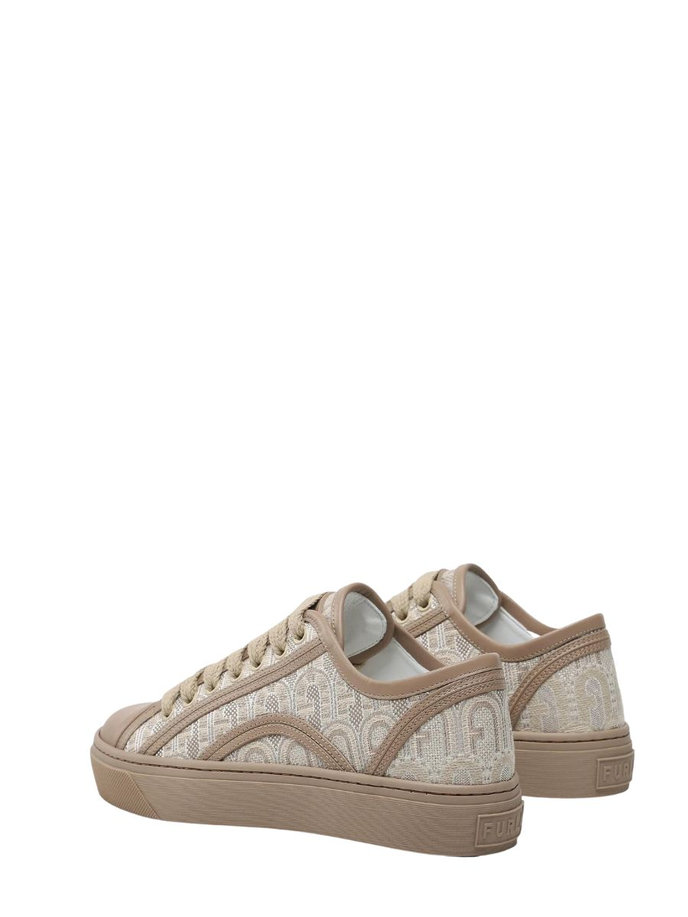 FURLA BINDING LACE-UP SNEAKER T.20 hnědé